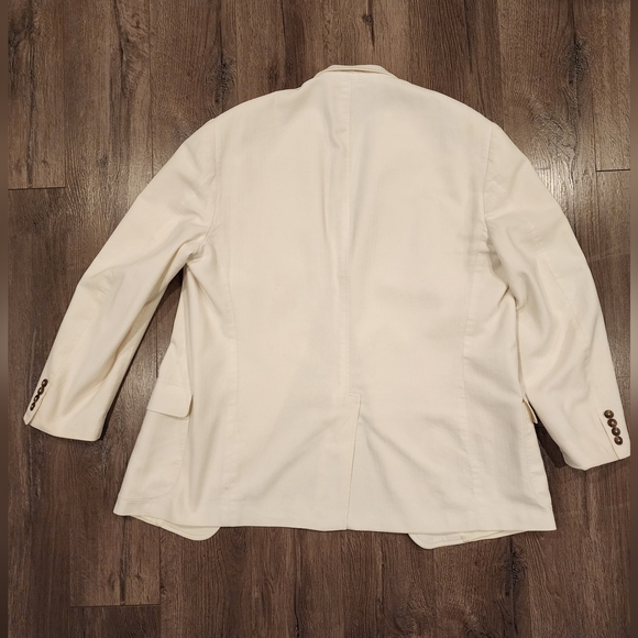 Polo Ralph Lauren Single-Breasted 3 Button Twill Cotton Blazer *EUC* - Picture 5 of 12